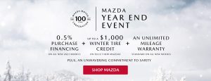 mazda year end event