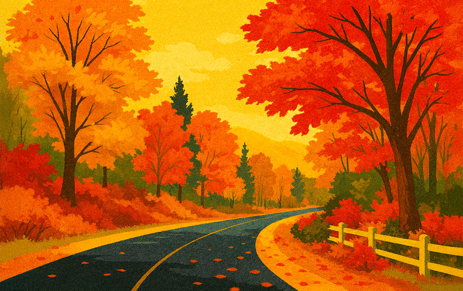 Fall Colour in Aurora, Newmarket and Bradford