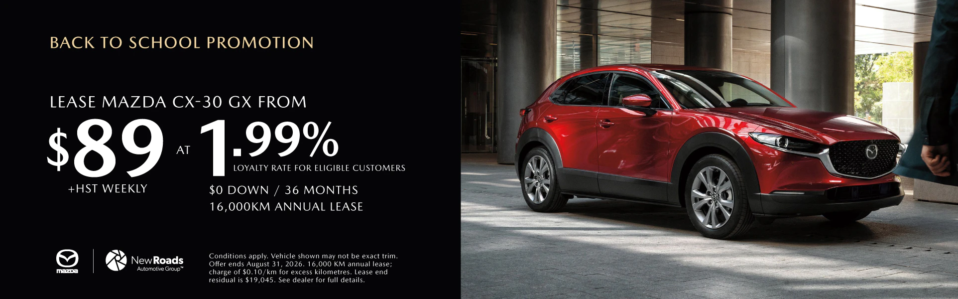 Mazda CX30 in Aurora